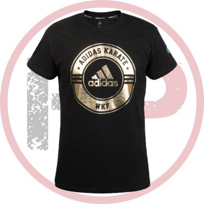 Футболка Adidas Combat Sport KARATE с логотипом WKF