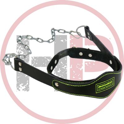 Тяги для головы BoyBo с цепью для тренировок мышц шеи, кожа