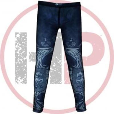 Компрессионные штаны Rusco Sport BLACK HERB